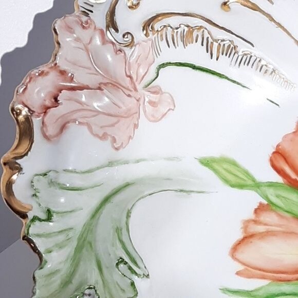 Tirschenreuth Hand painted Bowl German 70s - Picture 3 of 8